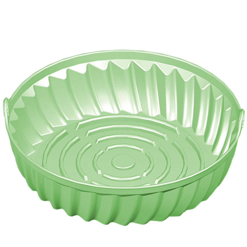 Air Fryer Silicone Pot Liner - Round Silicone Air Fryer Baking Pan