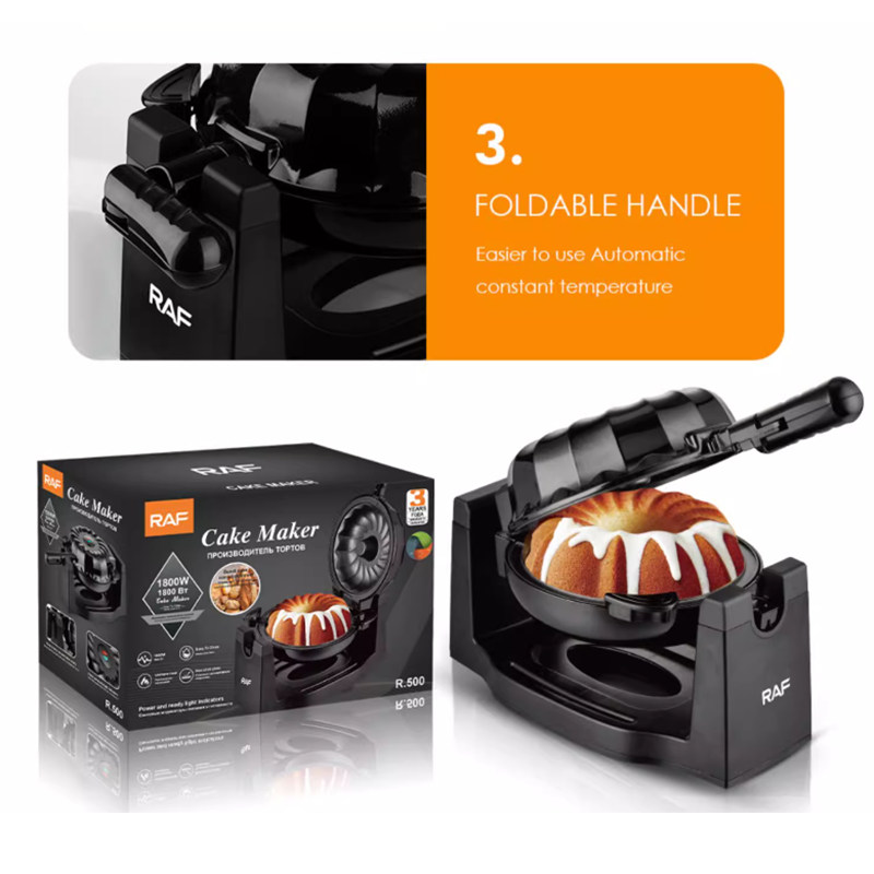Newest Quality Electric Rotati - Mini Waffle Maker Machine ulasan dan harga
